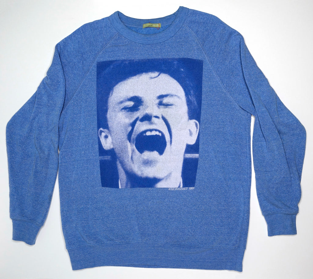 Morrissey – Harvey Keitel Kill Uncle 1991 Tour Blue Sweat Shirt 